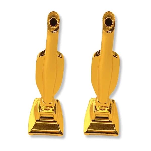 Miniatur-Ziehröhrchen in Staubsauger-Optik – Gold & Schwarz - from DieBallerei