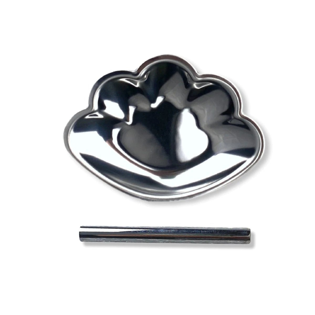 Set Silberne Muschel-Ziehunterlage aus Metall – Edles Design & Praktische Größe - from DieBallerei