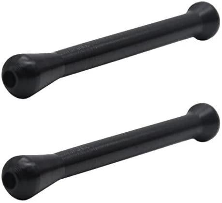 2x Ziehröhrchen – Schwarz (70 mm) | Kompakt & Stilvoll - from DieBallerei