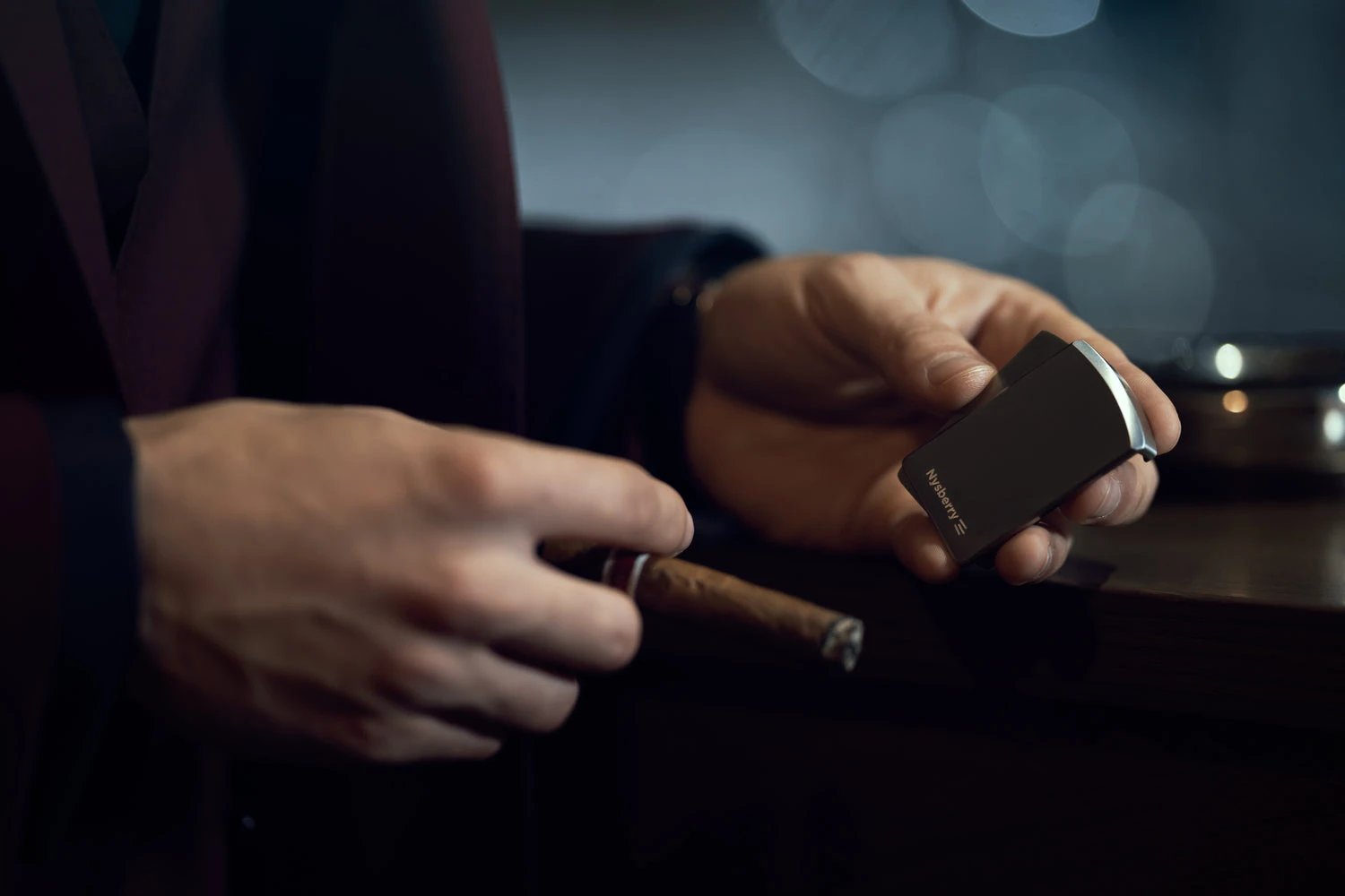 Nysberry Leder Edition – Luxus pur für unterwegs - Schnupftabakdose from DieBallerei