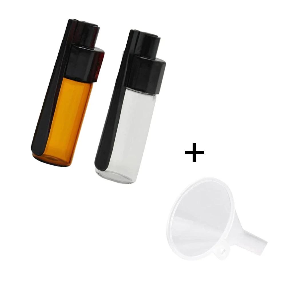 Großer Glas-Spender (43mm) mit Klapplöffel & Trichter – Präzise Dosierung unterwegs - from DieBallerei