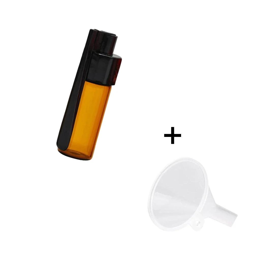 Großer Glas-Spender (43mm) mit Klapplöffel & Trichter – Präzise Dosierung unterwegs - from DieBallerei