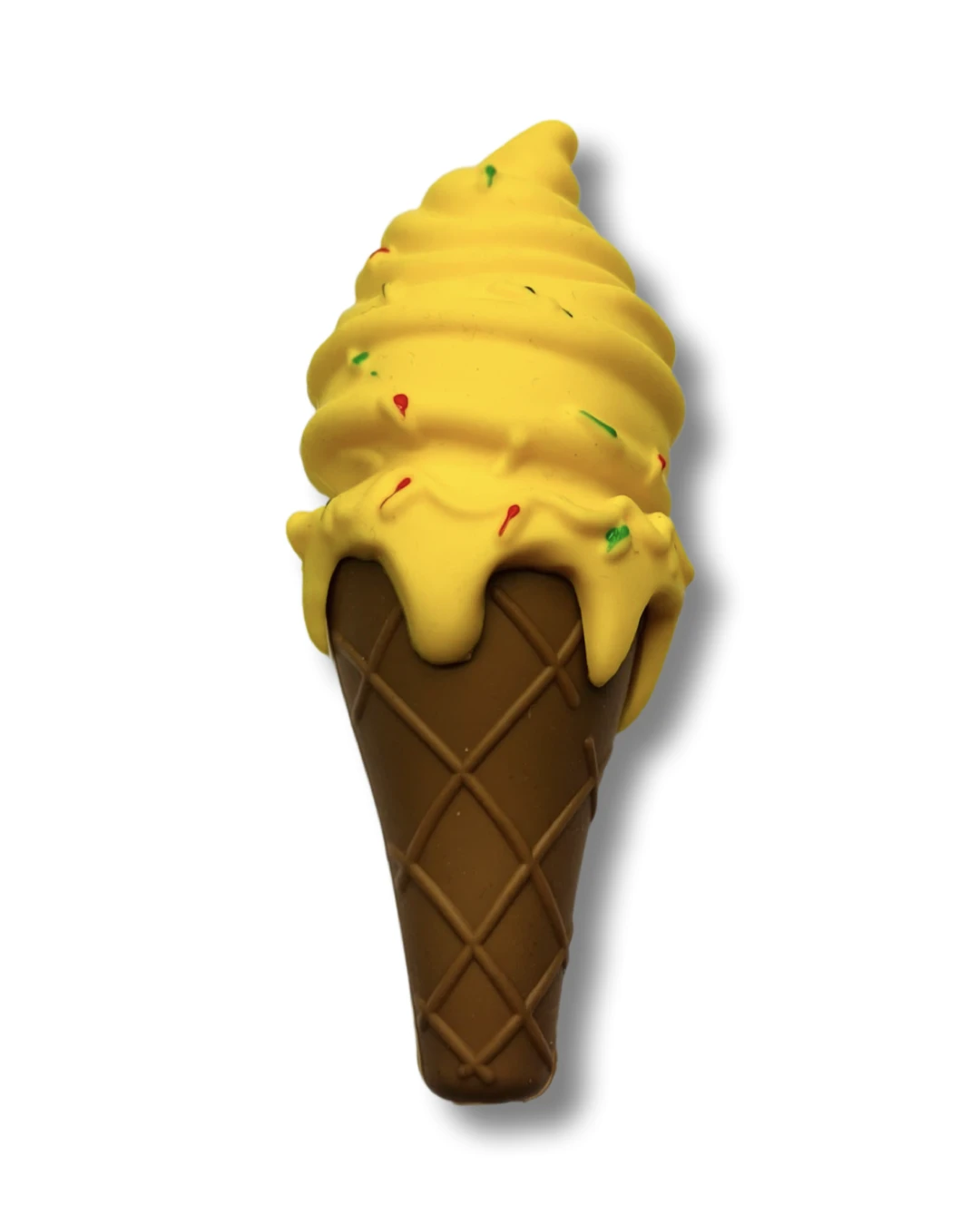 Silikon Pfeife „Ice Cream“ – Stylisches Rauchzubehör in Waffel-Optik - from DieBallerei