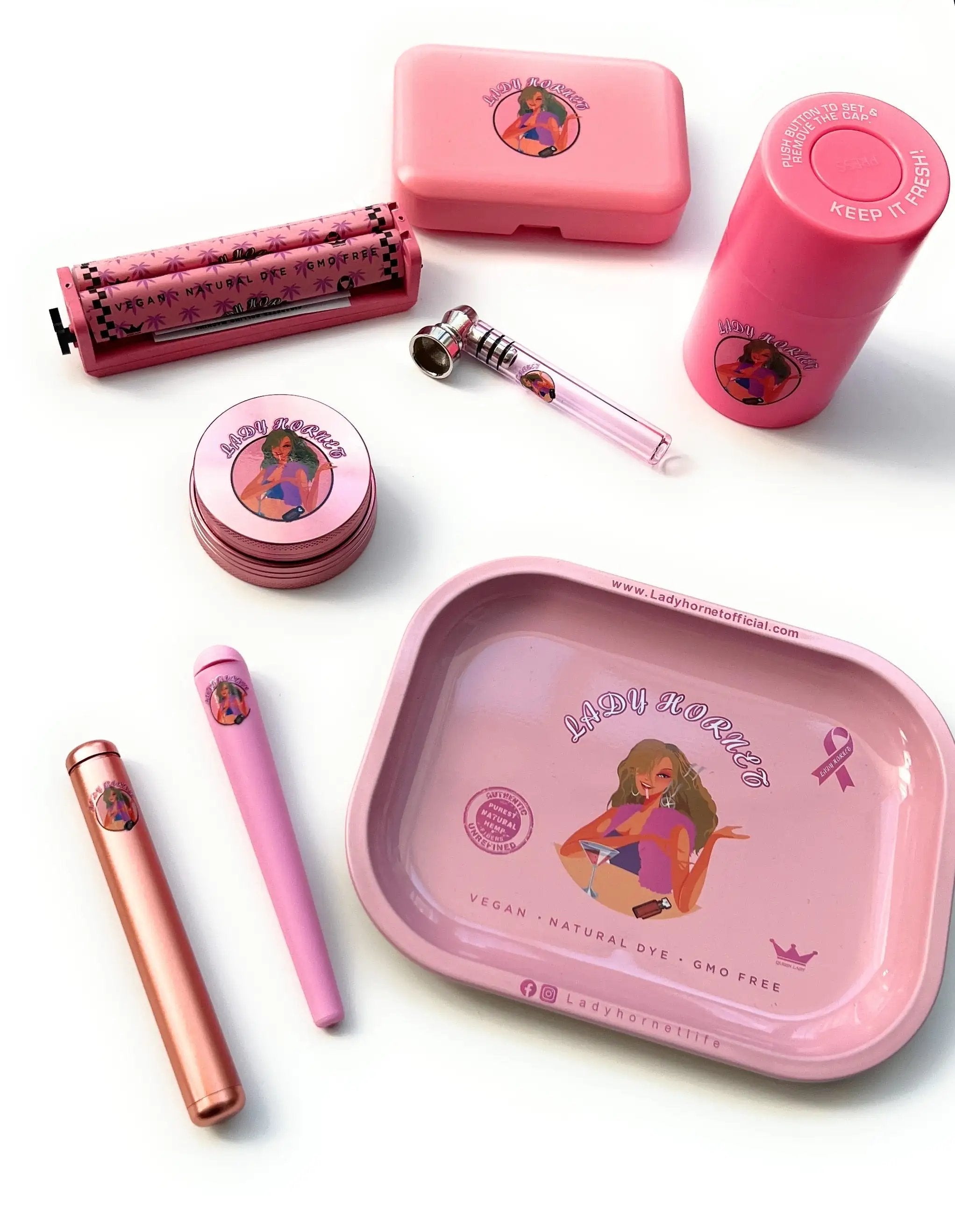 XXL Raucherset in Pink – Alles, was du brauchst! - from DieBallerei