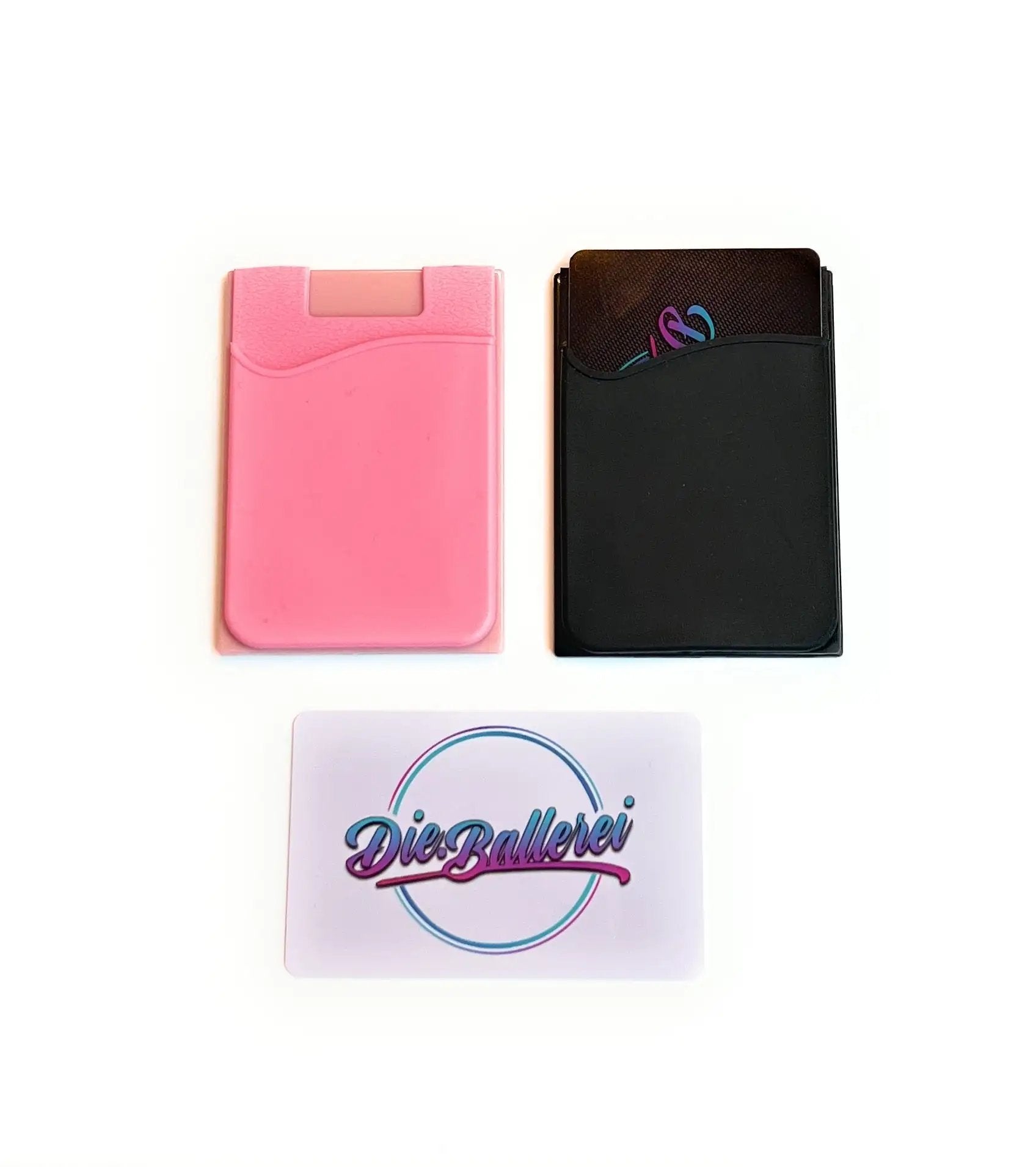 Mini-Spiegel To-Go mit Kartenhalter – Stylisch & Kompakt in drei Farben - from DieBallerei