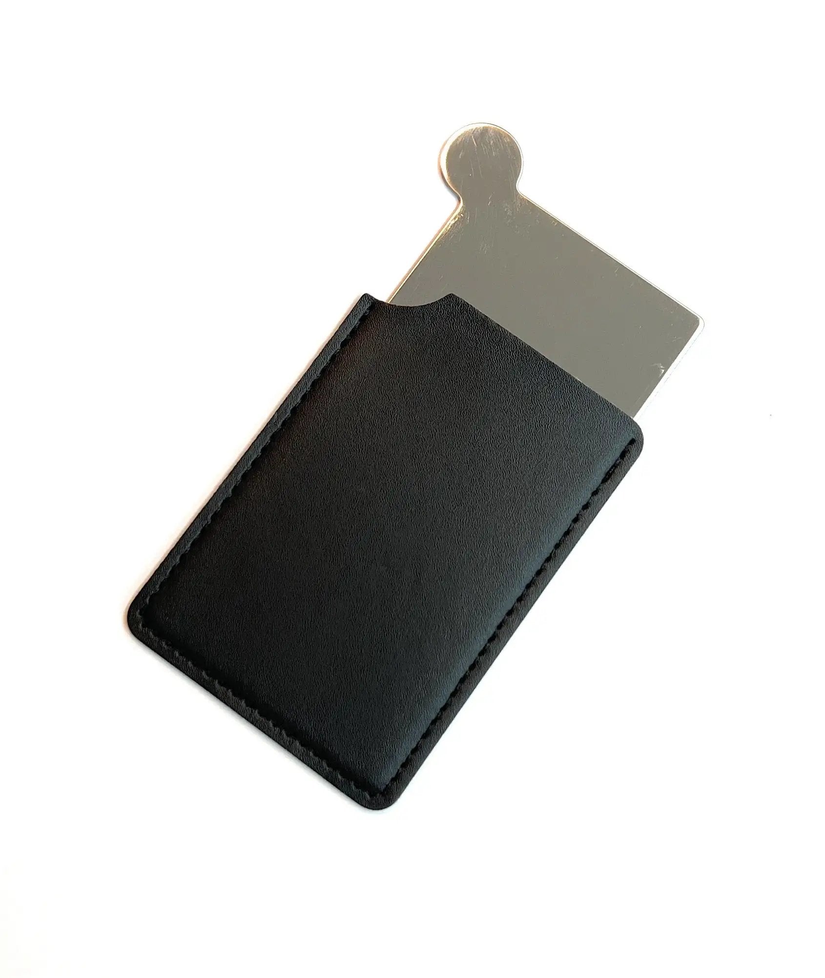 Mini Spiegel To-Go mit Schutzhülle & Zieh- und Hackkarte – Perfekt für unterwegs! - from DieBallerei