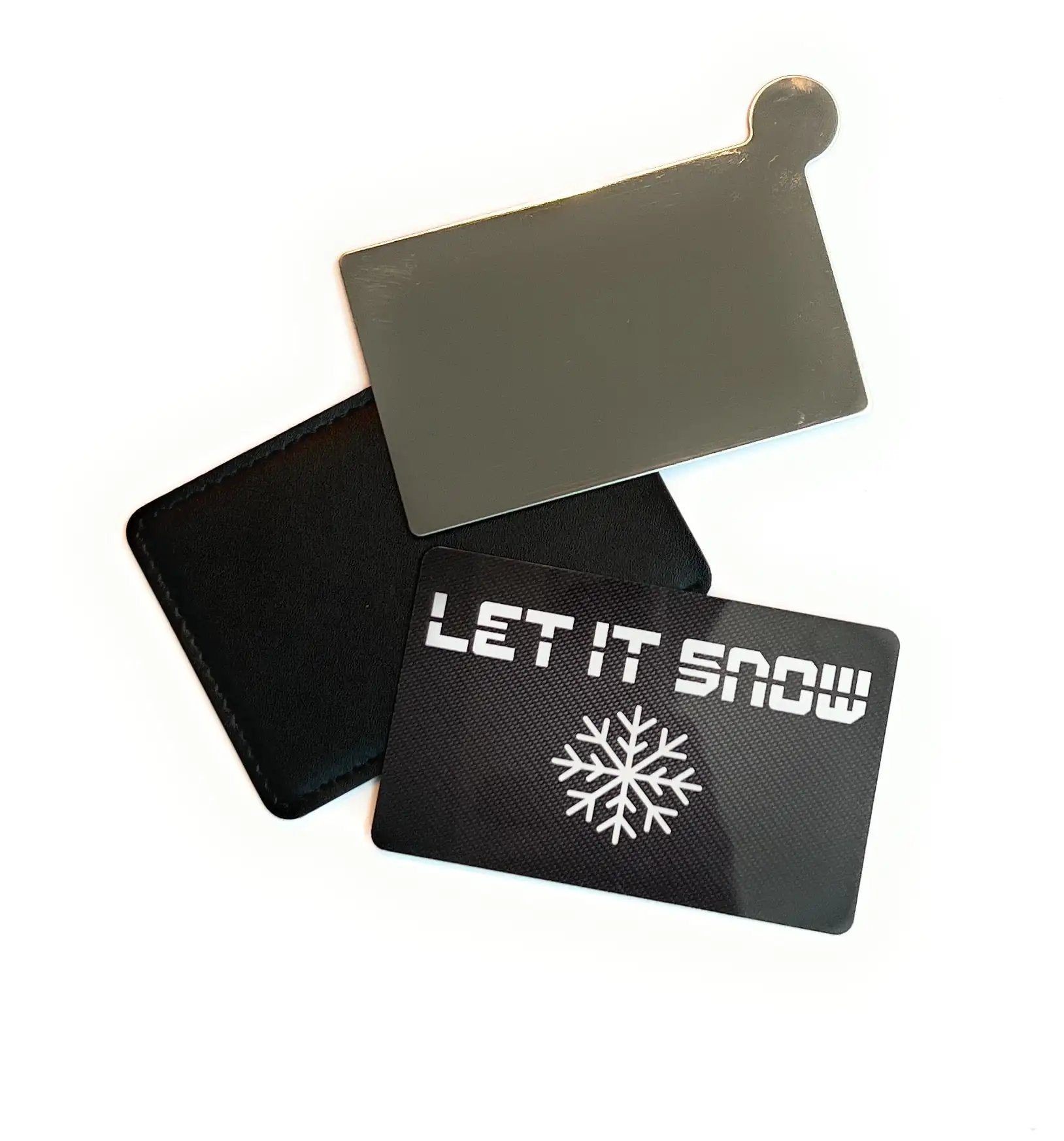 Mini Spiegel To-Go mit Schutzhülle & Zieh- und Hackkarte – Perfekt für unterwegs! - from DieBallerei