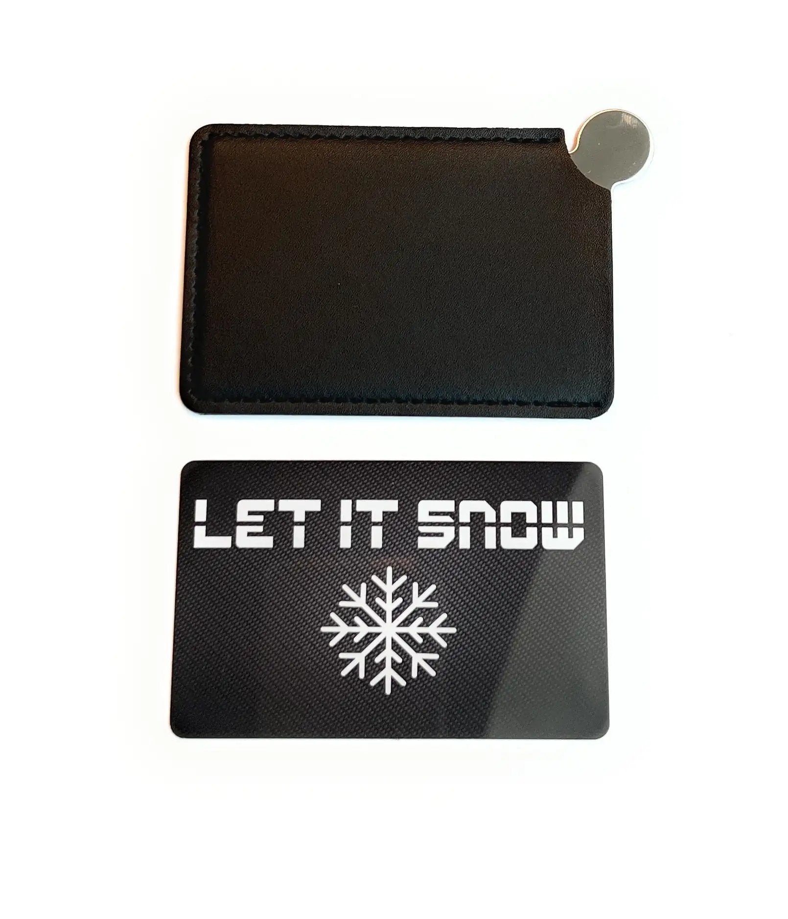 Mini Spiegel To-Go mit Schutzhülle & Zieh- und Hackkarte – Perfekt für unterwegs! - from DieBallerei