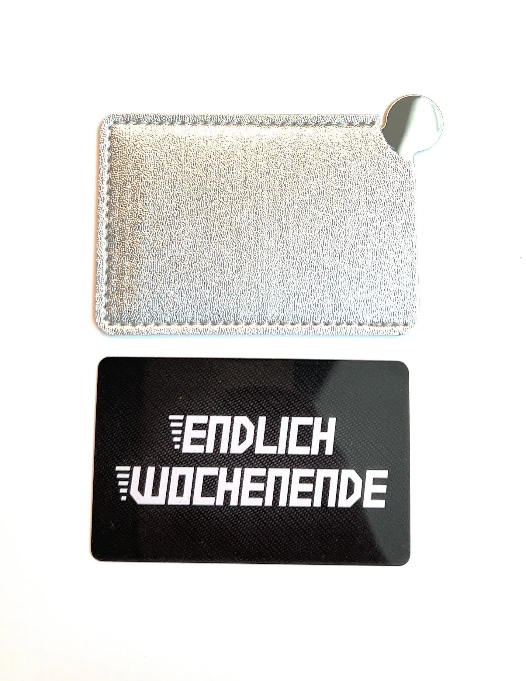 Mini Spiegel To-Go mit Schutzhülle & Zieh- und Hackkarte – Perfekt für unterwegs! - from DieBallerei