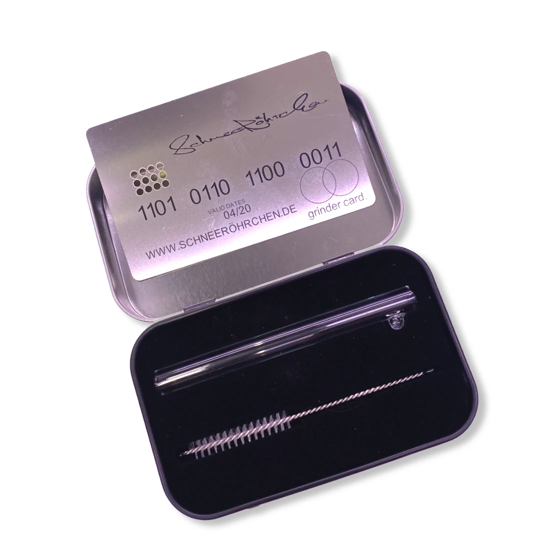 Personalisiertes Schneeröhrchen aus Glas in exklusiver Box– Einzigartig, hochwertig & stilvoll - from DieBallerei