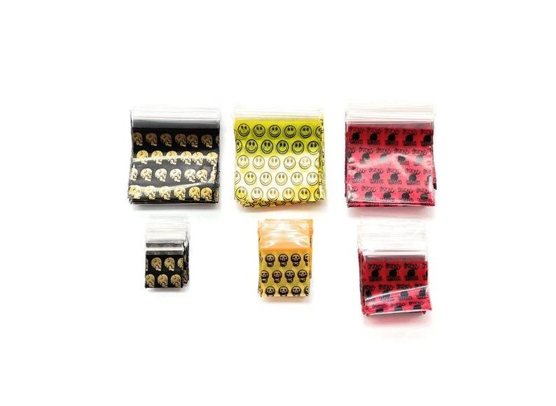 Tütchen-Set (60 Stück) – Wiederverschließbare ZIP-Lock Beutel in Verschiedenen Größen & Farben - from DieBallerei