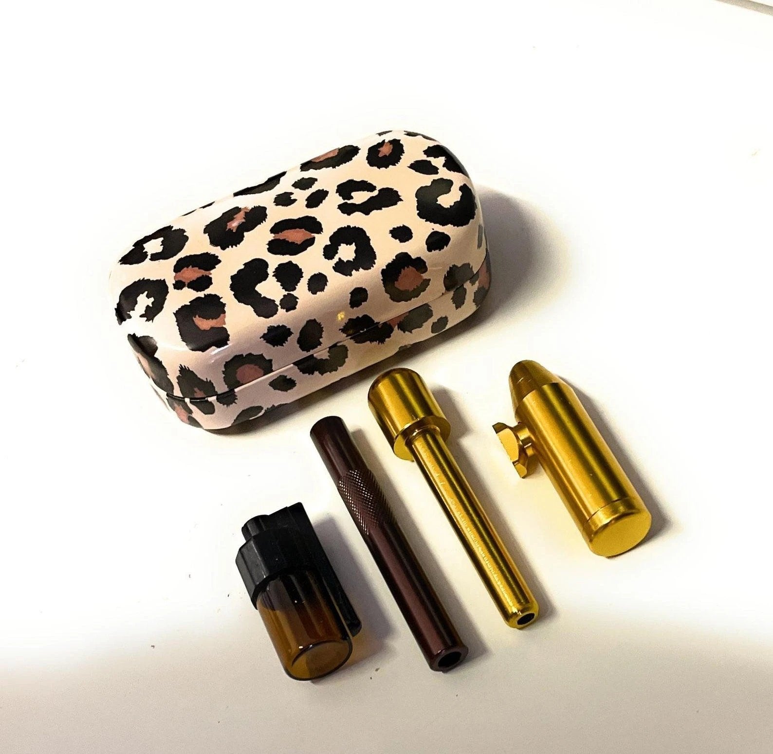 Set "Leo" – Stylisches Zubehör im Leoparden-Design - from DieBallerei