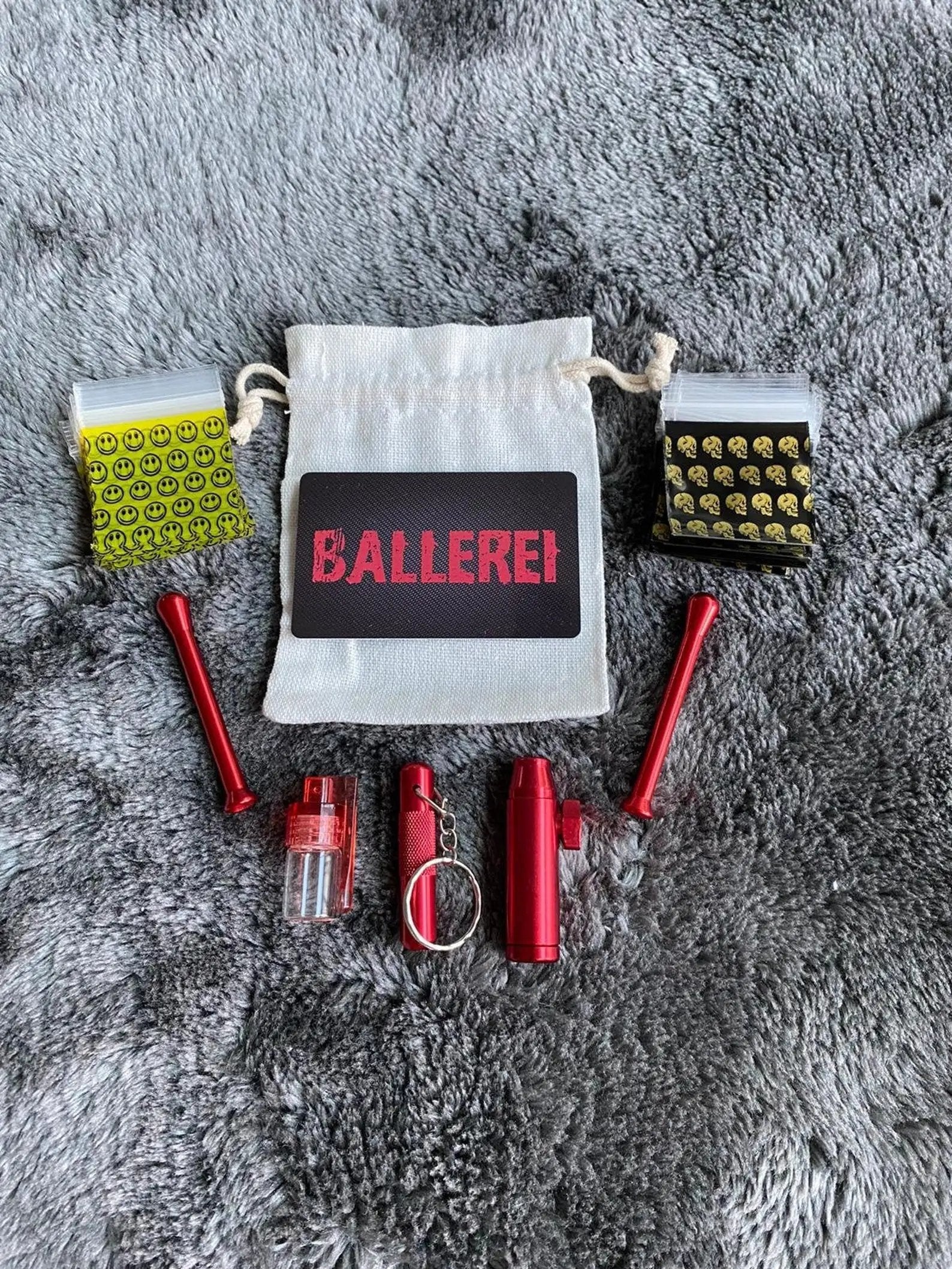 Set "Ballerei Rot" – Stylisch, Kompakt & Perfekt für unterwegs - from DieBallerei