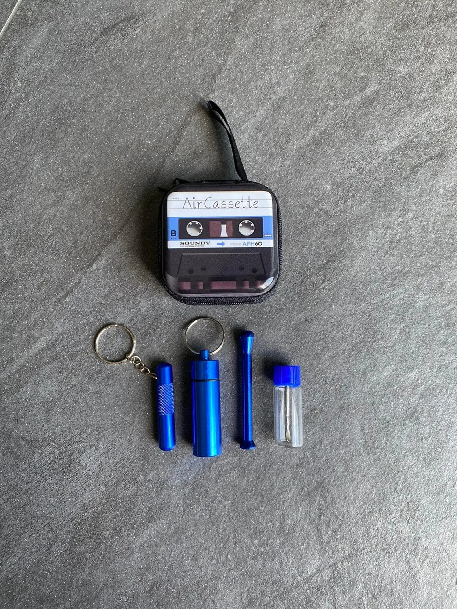 Set "Retro Cassette" – Stylisches Zubehör im nostalgischen Design - from DieBallerei