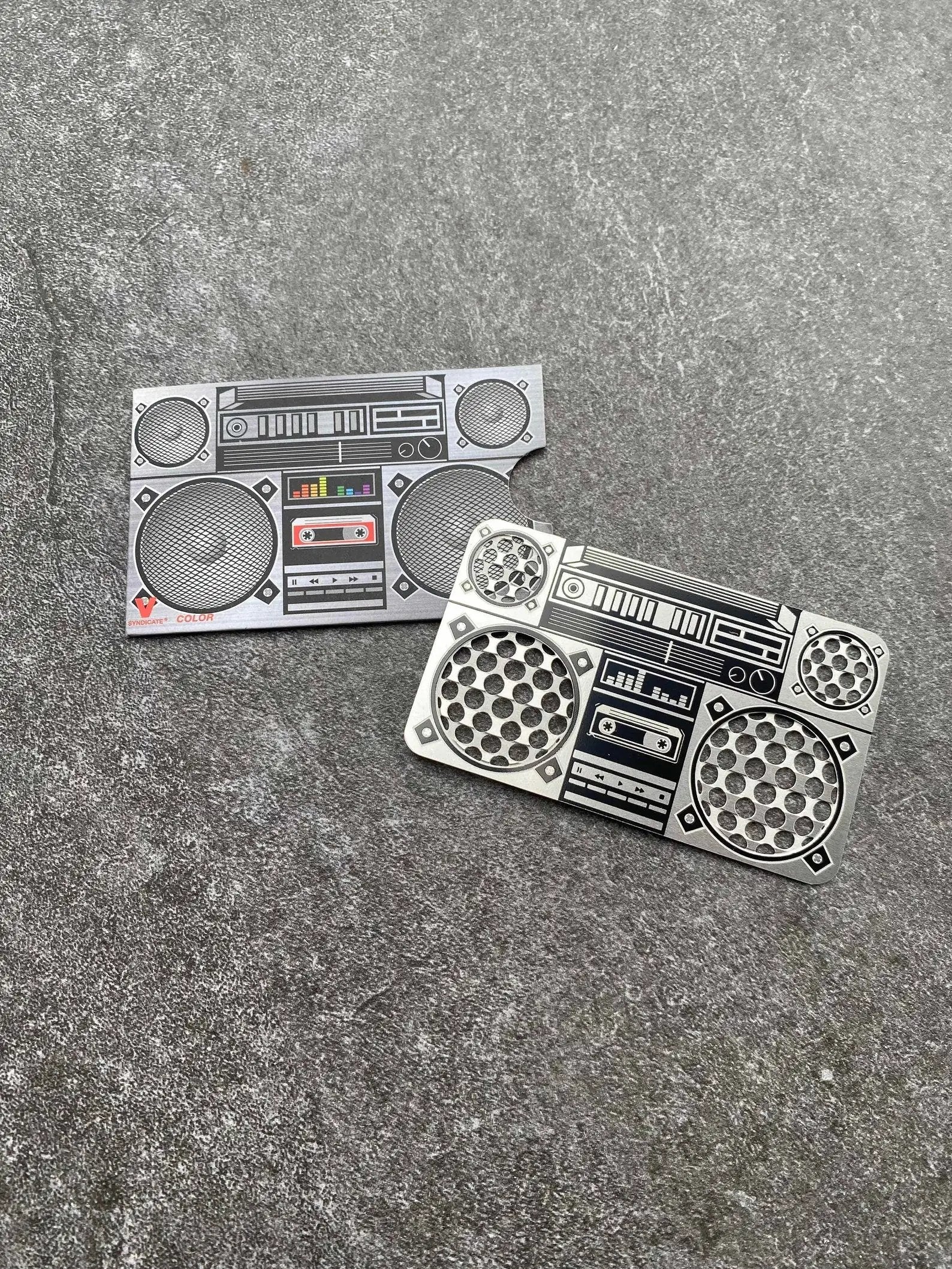 Grinder-Karte "Recorder" – Kompakt, Stylisch & Immer Griffbereit - from DieBallerei