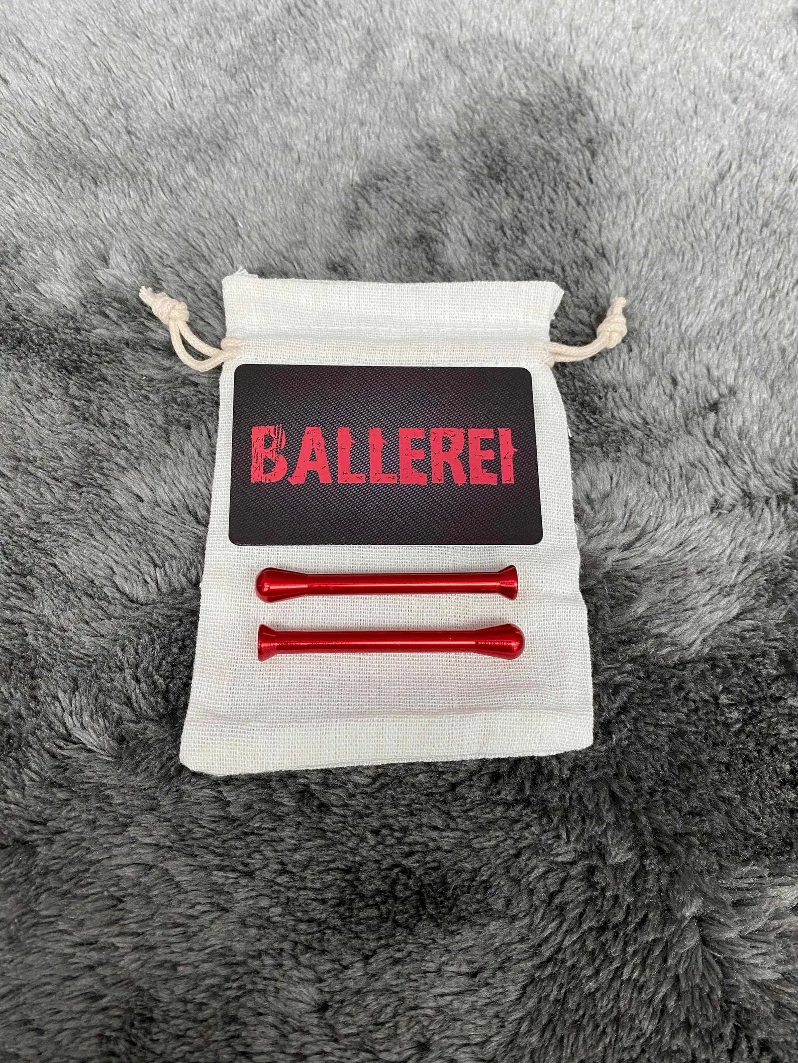 Mini-Set "Ballerei Rot" – Kompakt, Stylisch & Perfekt für unterwegs - from DieBallerei