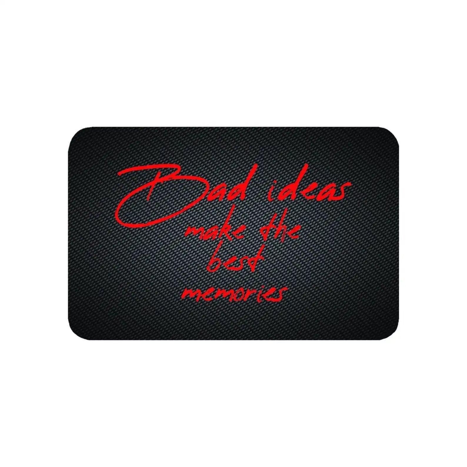 Zieh- und Hack-Karte "Bad Ideas" – Stylisch, Langlebig & Hygienisch - from DieBallerei