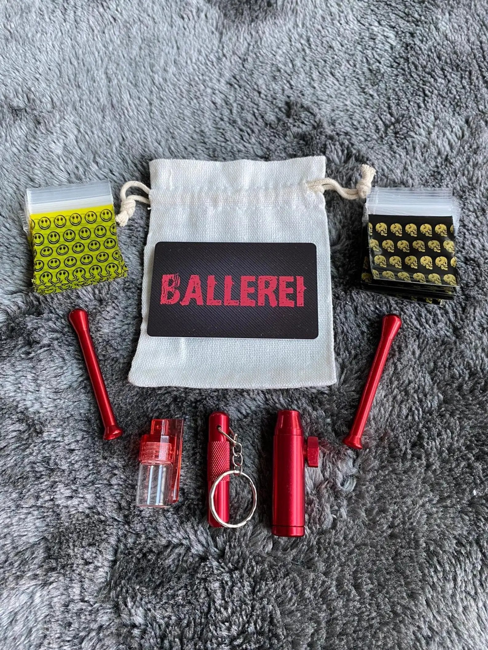 Set "Ballerei Rot" – Stylisch, Kompakt & Perfekt für unterwegs - from DieBallerei