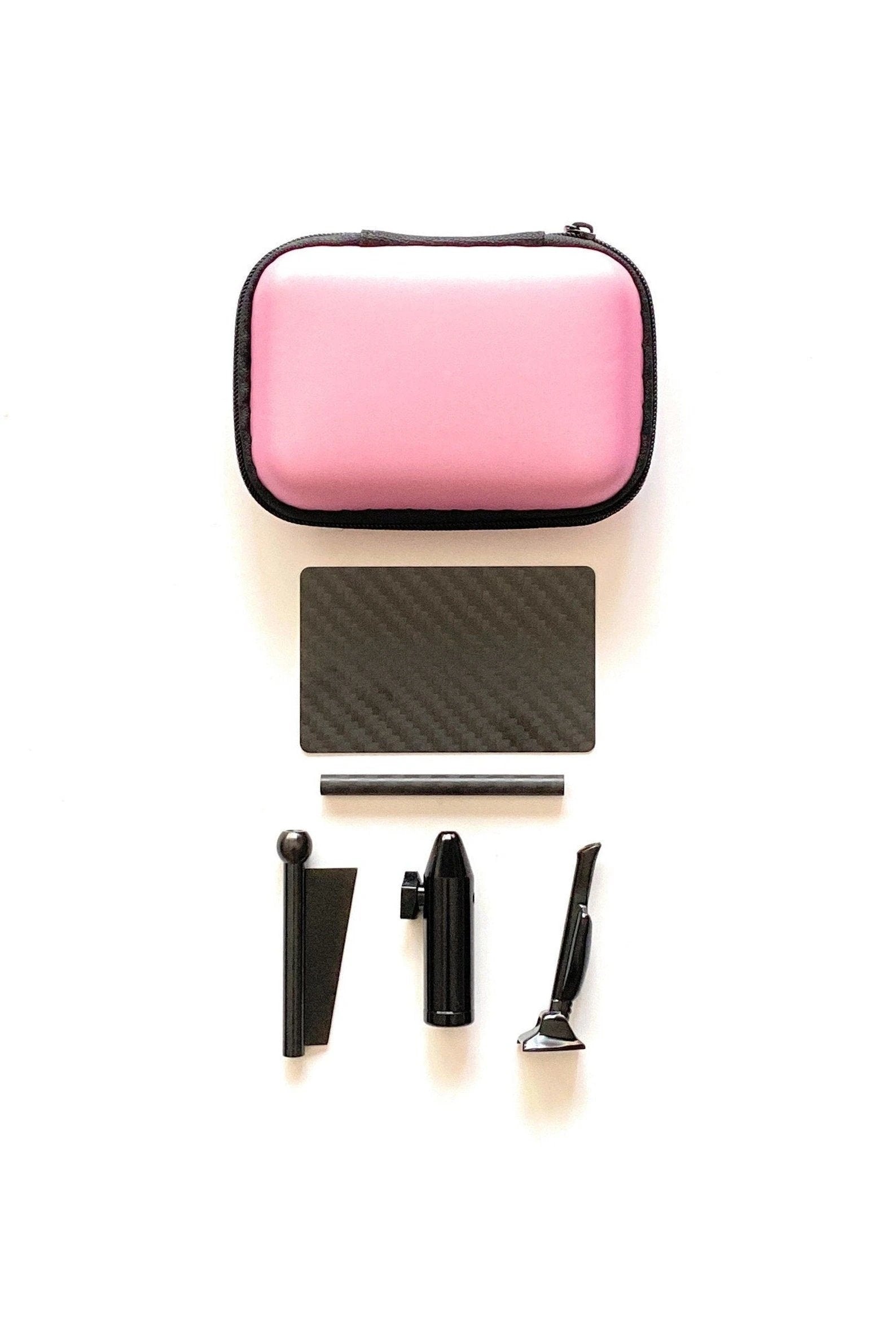 Set "Carbon Pink" – Edles Zubehör im stilvollen Soft Case - from DieBallerei