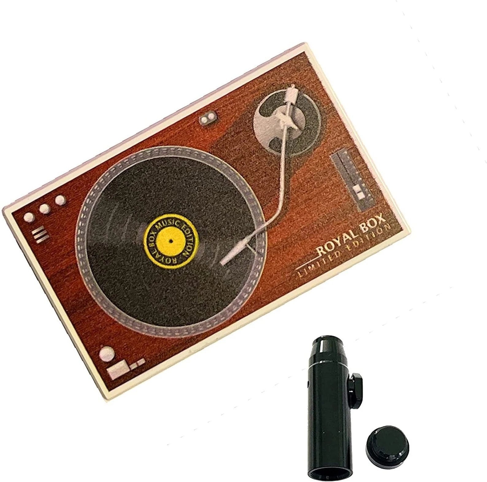 Royal Box "Plattenspieler Weiß" – Stilvolles Retro-Design & Funktionalität - from DieBallerei