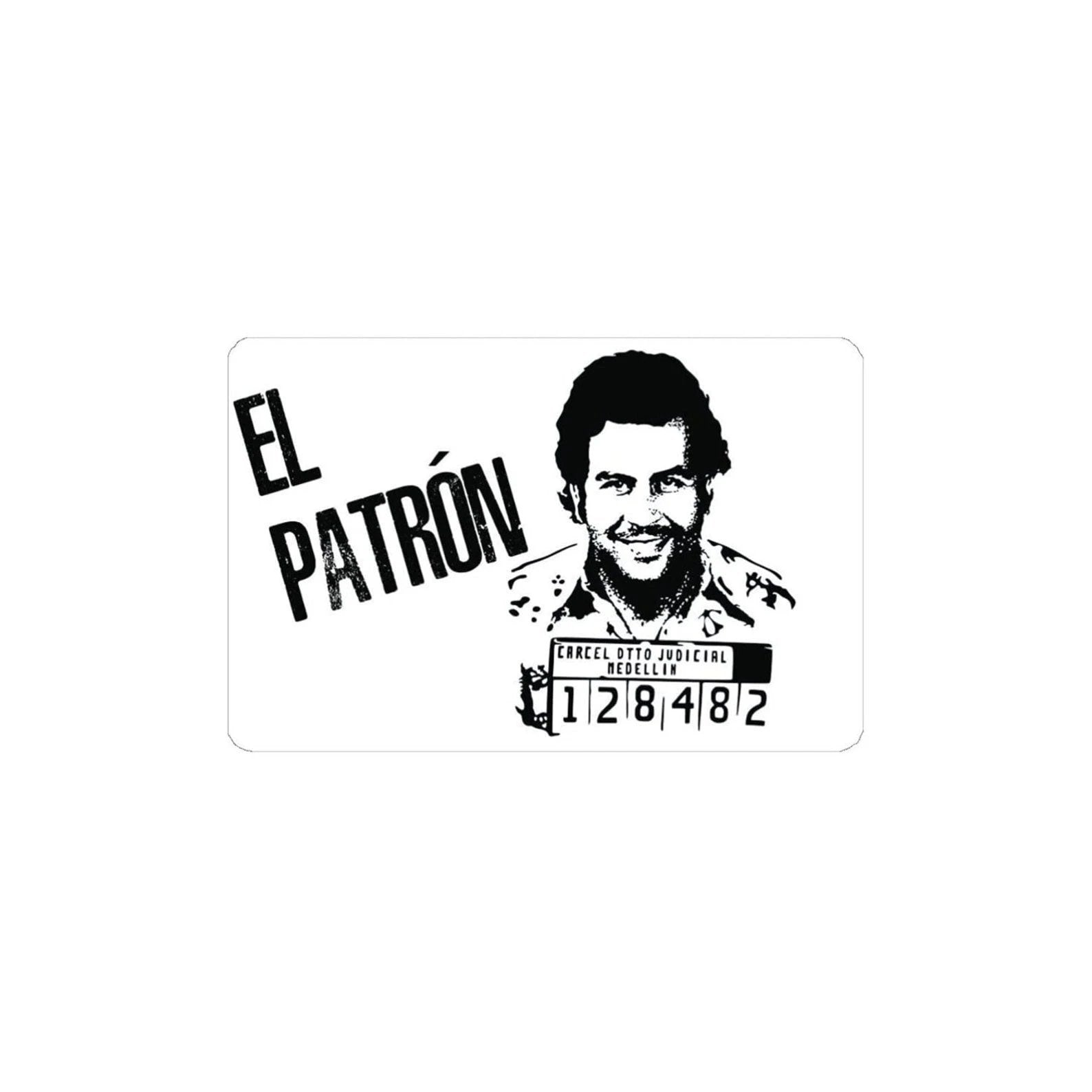 Zieh- und Hack-Karte "El Patron1" – Edler Carbon Look & Maximale Funktionalität - from DieBallerei