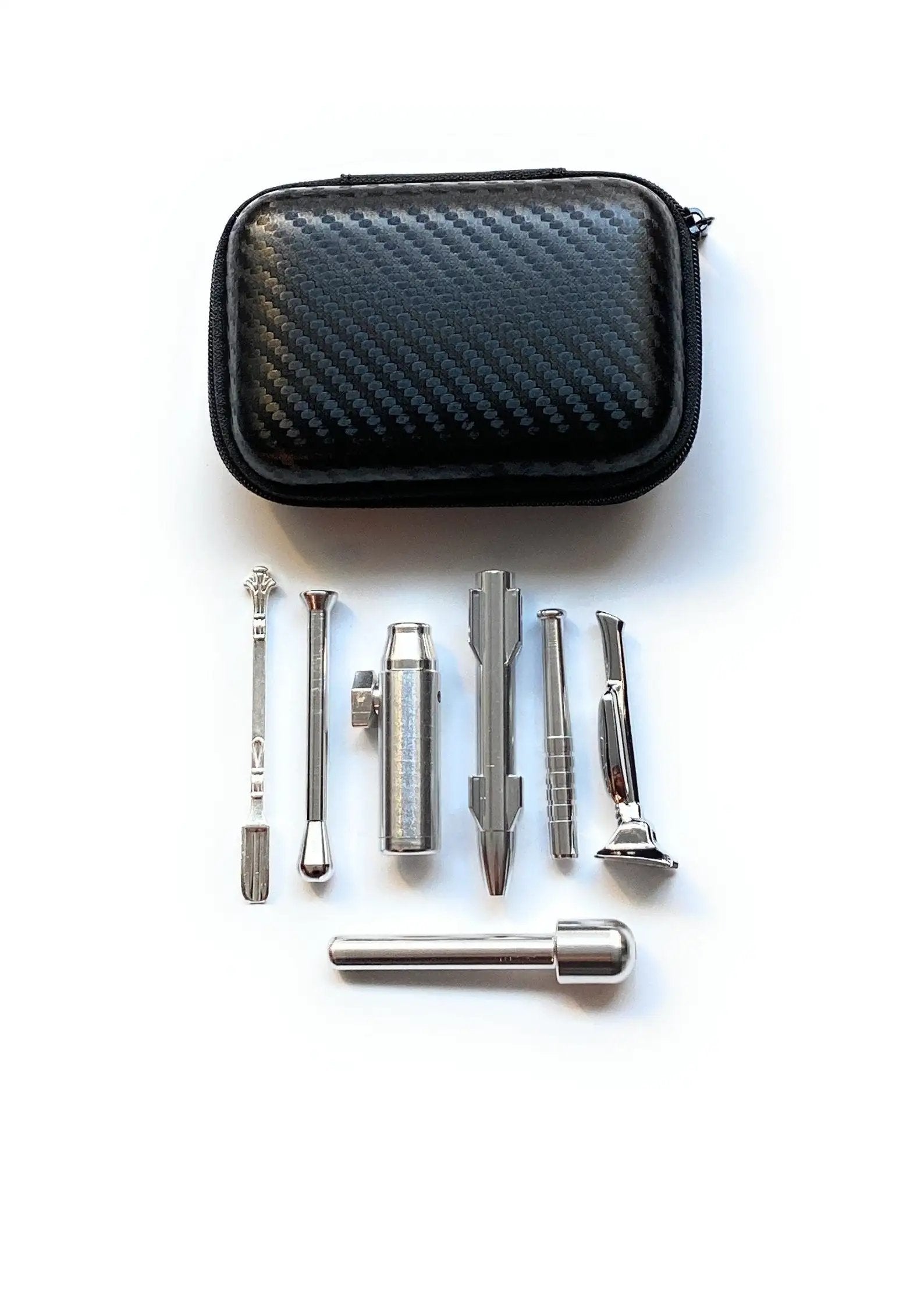 Silver Deluxe Set – Edles Zubehör im schwarzen Soft Case - from DieBallerei