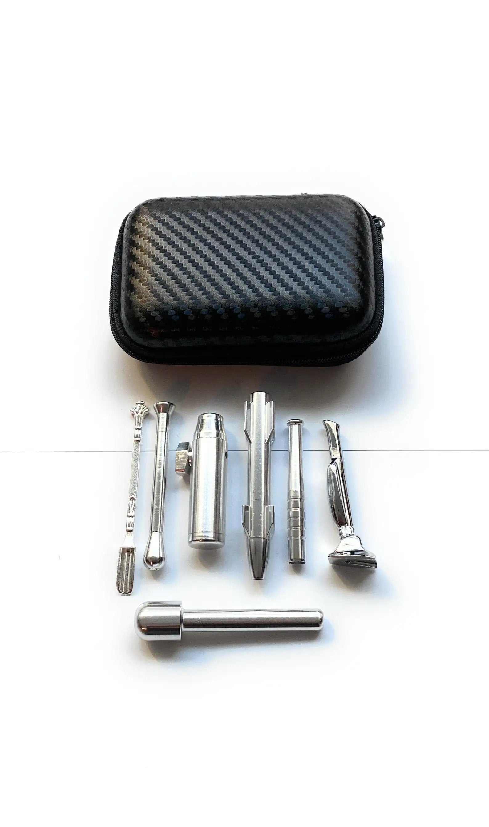 Silver Deluxe Set – Edles Zubehör im schwarzen Soft Case - from DieBallerei