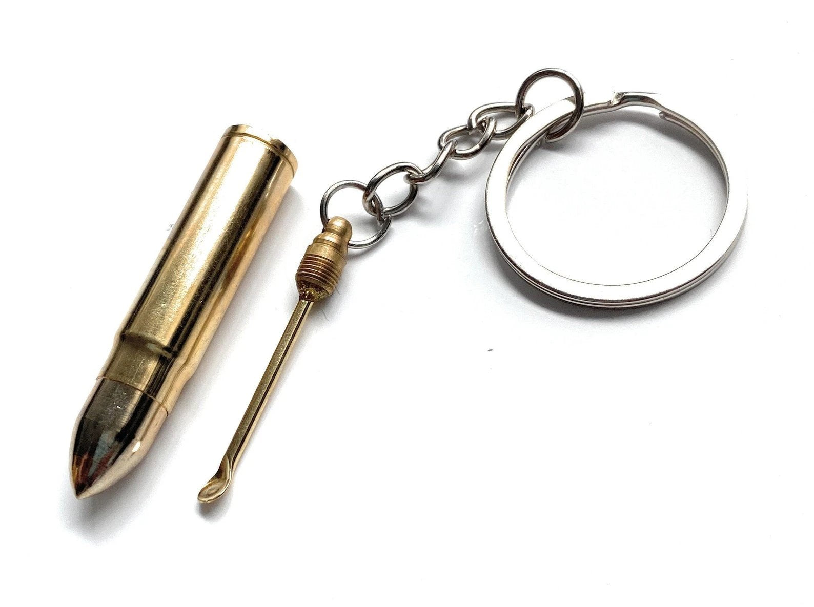 Patronenhülsen-Anhänger mit integriertem Löffel – Praktisch & Diskret - from DieBallerei