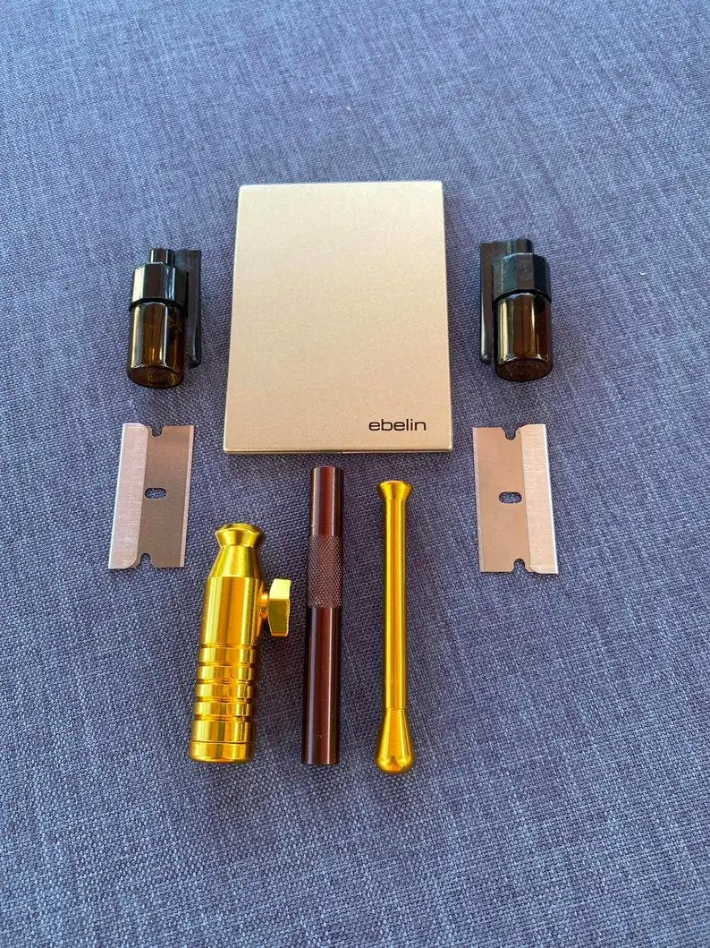 Set "Spiegel Gold/Braun" – Stilvoll, Praktisch & Immer Griffbereit - from DieBallerei