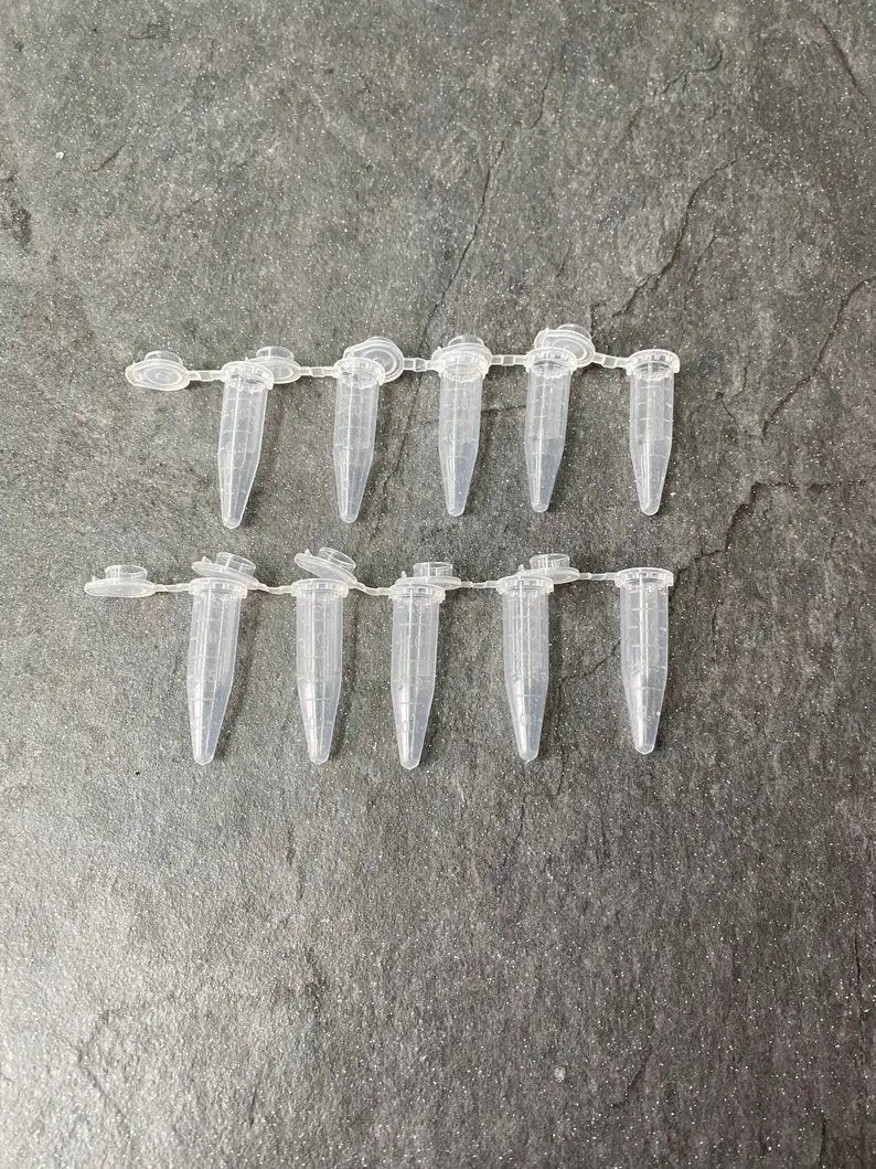 10er Set Micro-Tubes Kapseln (1,5 ml) – Praktisch & Wiederverwendbar - from DieBallerei