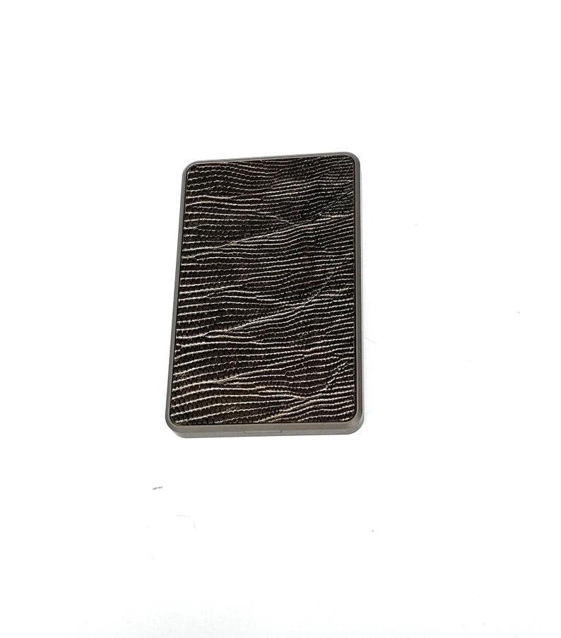 Royal Box – Exklusive Eleganz in Braun Metallic mit Echsenleder & Aluminium - from DieBallerei