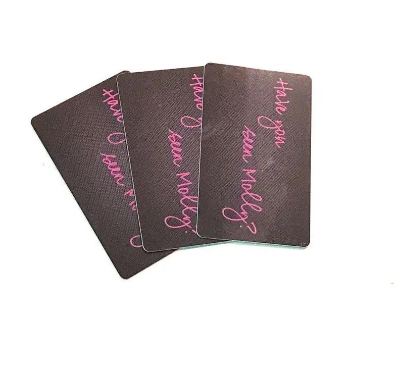 Zieh- und Hack-Karte "Have You Seen Molly" – Stylisch, Langlebig & Hygienisch - from DieBallerei