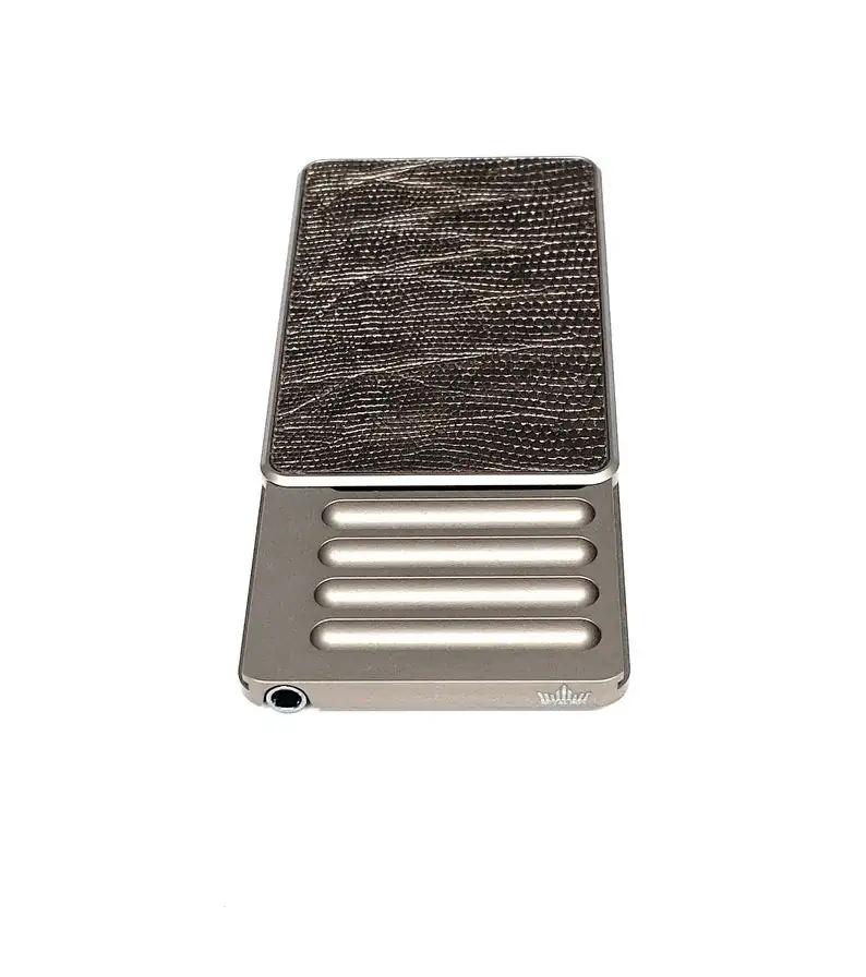 Royal Box – Exklusive Eleganz in Braun Metallic mit Echsenleder & Aluminium - from DieBallerei