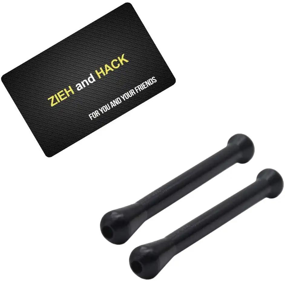 Praktisches Set – 2 Ziehröhrchen & Zieh-und-Hack-Karte im Carbon Look - from DieBallerei