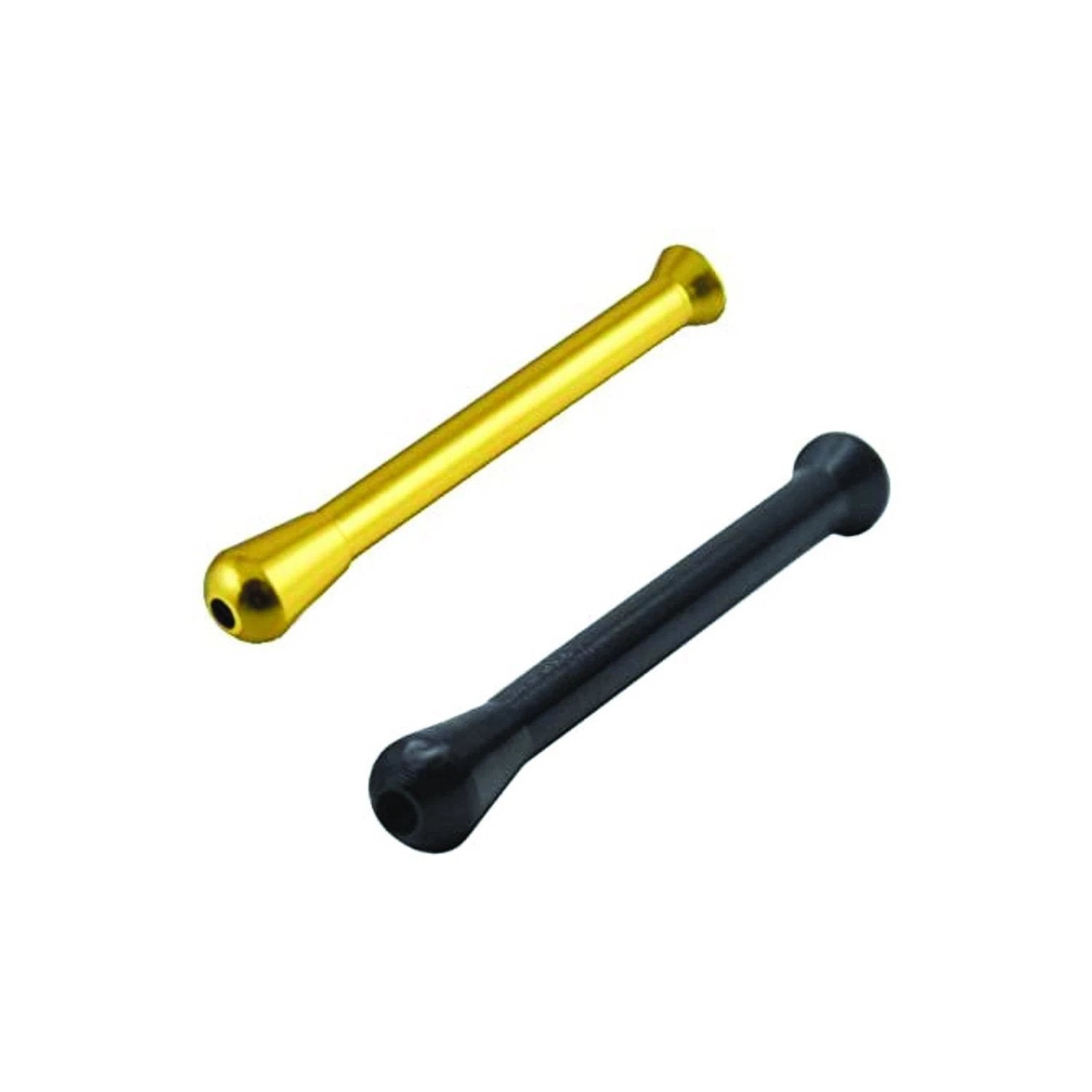 Ziehröhrchen Set in Schwarz und Gold - robuste Alu-Ausführung - from DieBallerei