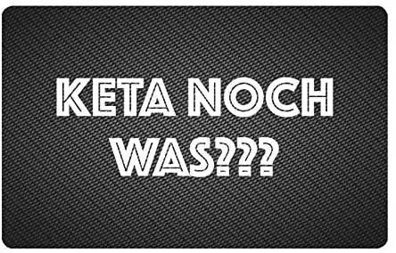 Zieh und Hack Karte im Carbon Look "Keta noch was" – Stylisch und Praktisch - from DieBallerei