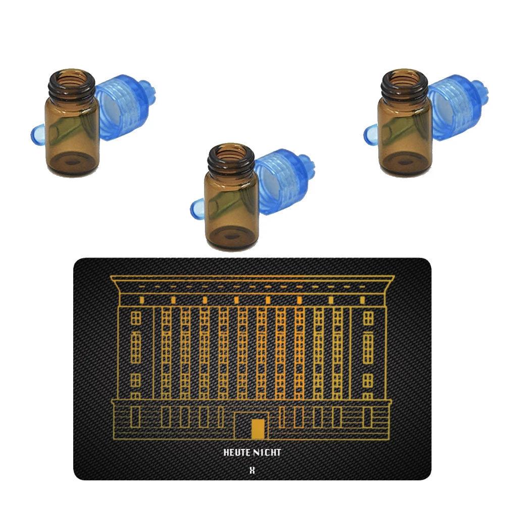Set: 3 Dosierer mit Löffel & Hack-Karte „Berghain“ - from DieBallerei