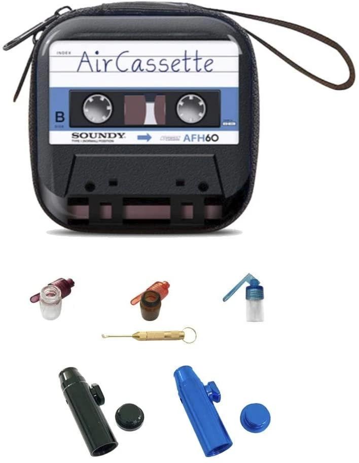 Hard Case DELUXE im Kassetten-Retro Look – Praktisches Set mit Dosierern & Zubehör - from DieBallerei