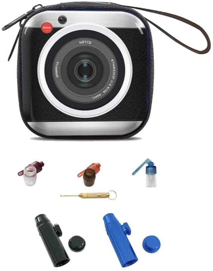 Hard Case DELUXE im Kamera-Retro Look – Praktisches Set mit Dosierern & Zubehör - from DieBallerei