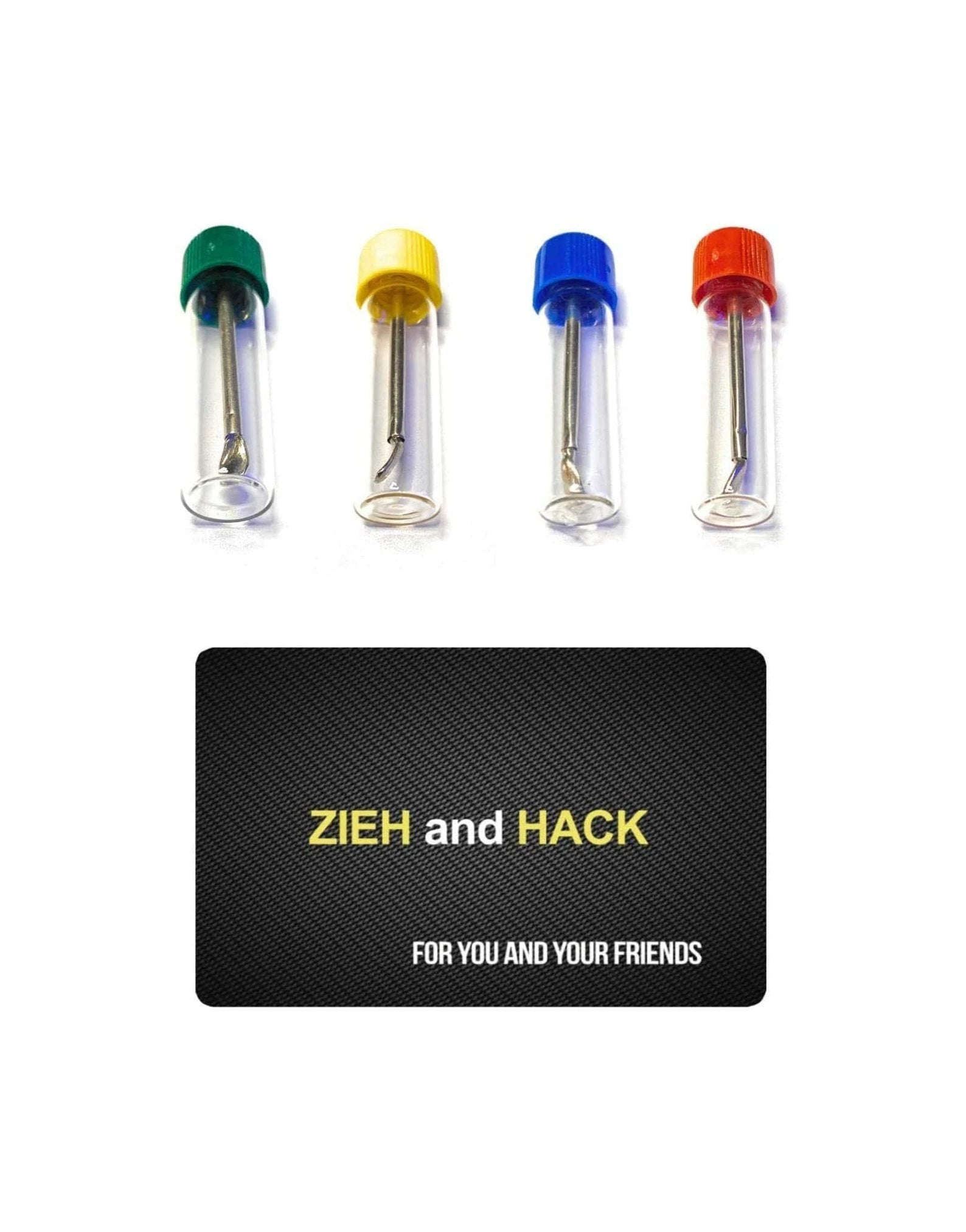 XXL Deluxe Set im pinken Soft Case – Mit 7 Röhrchen, 10 Dosierern & 4 Carbon-Karten - from DieBallerei