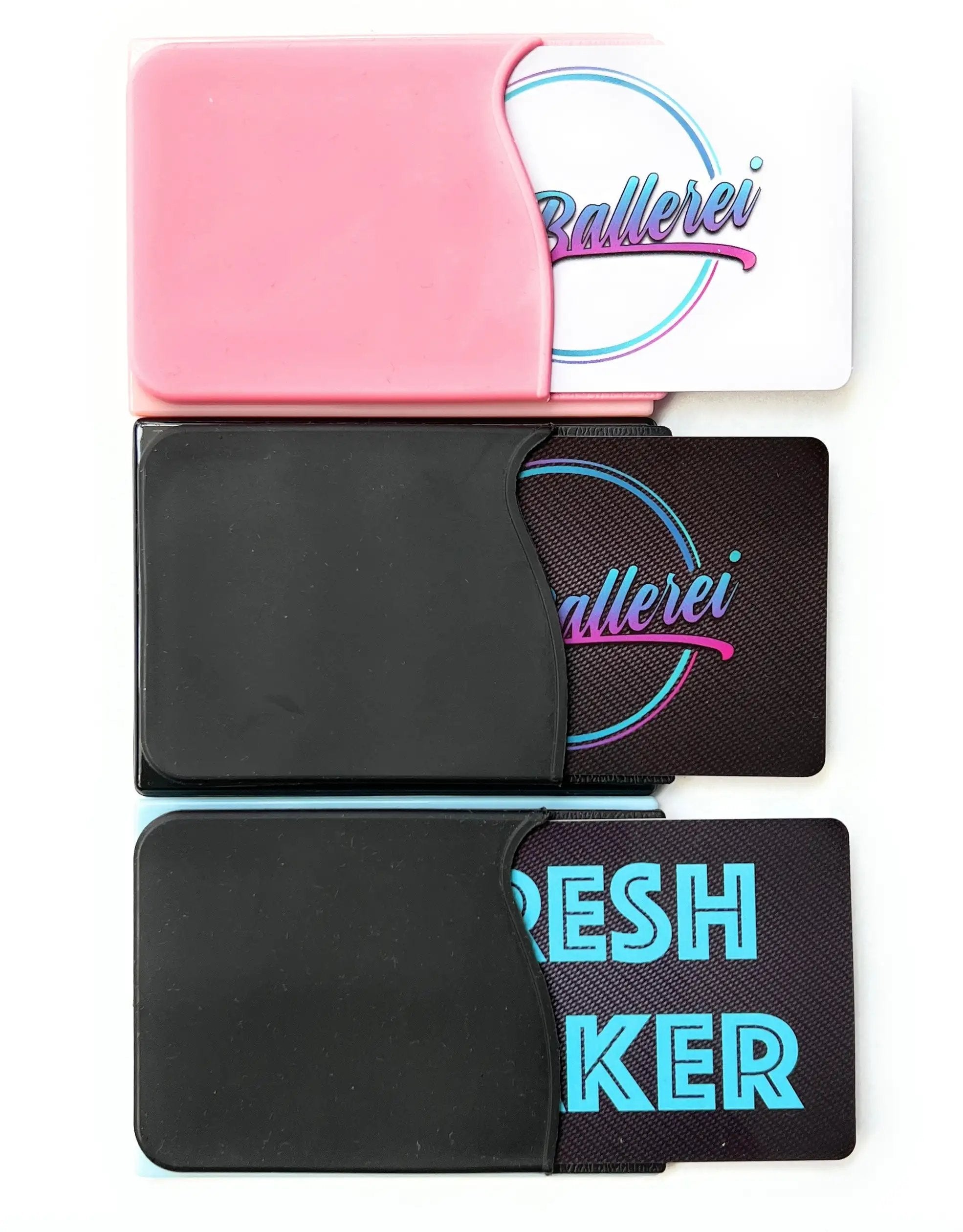 Mini-Spiegel To-Go mit Kartenhalter – Stylisch & Kompakt in drei Farben - from DieBallerei