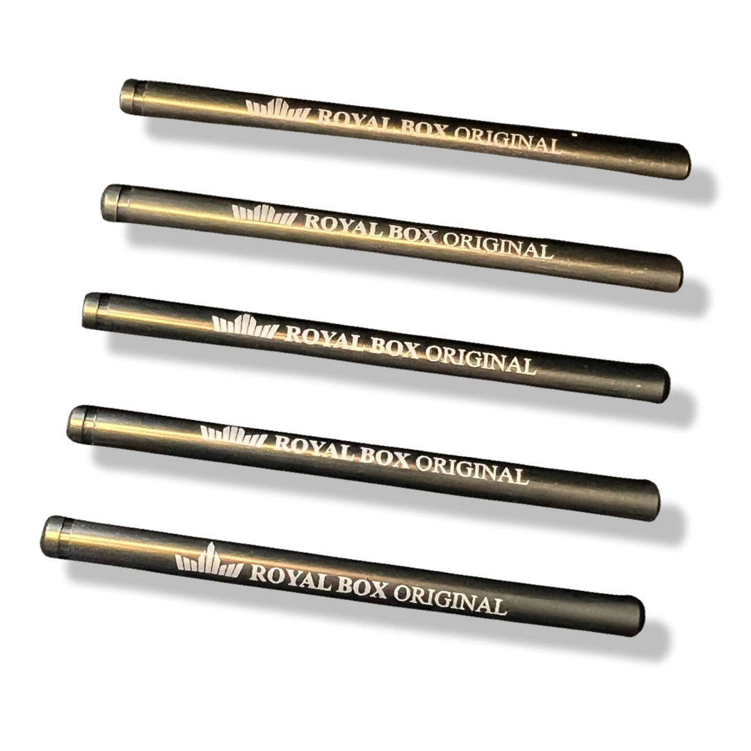 8x Aluminium Ziehröhrchen – Ersatz für Royal Box oder Einzeln nutzbar - from DieBallerei