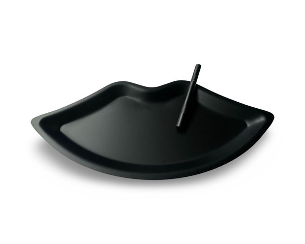 SET Black matt Lips 1x metal board incl. 1 drawing tube drawing pad Classy Edel