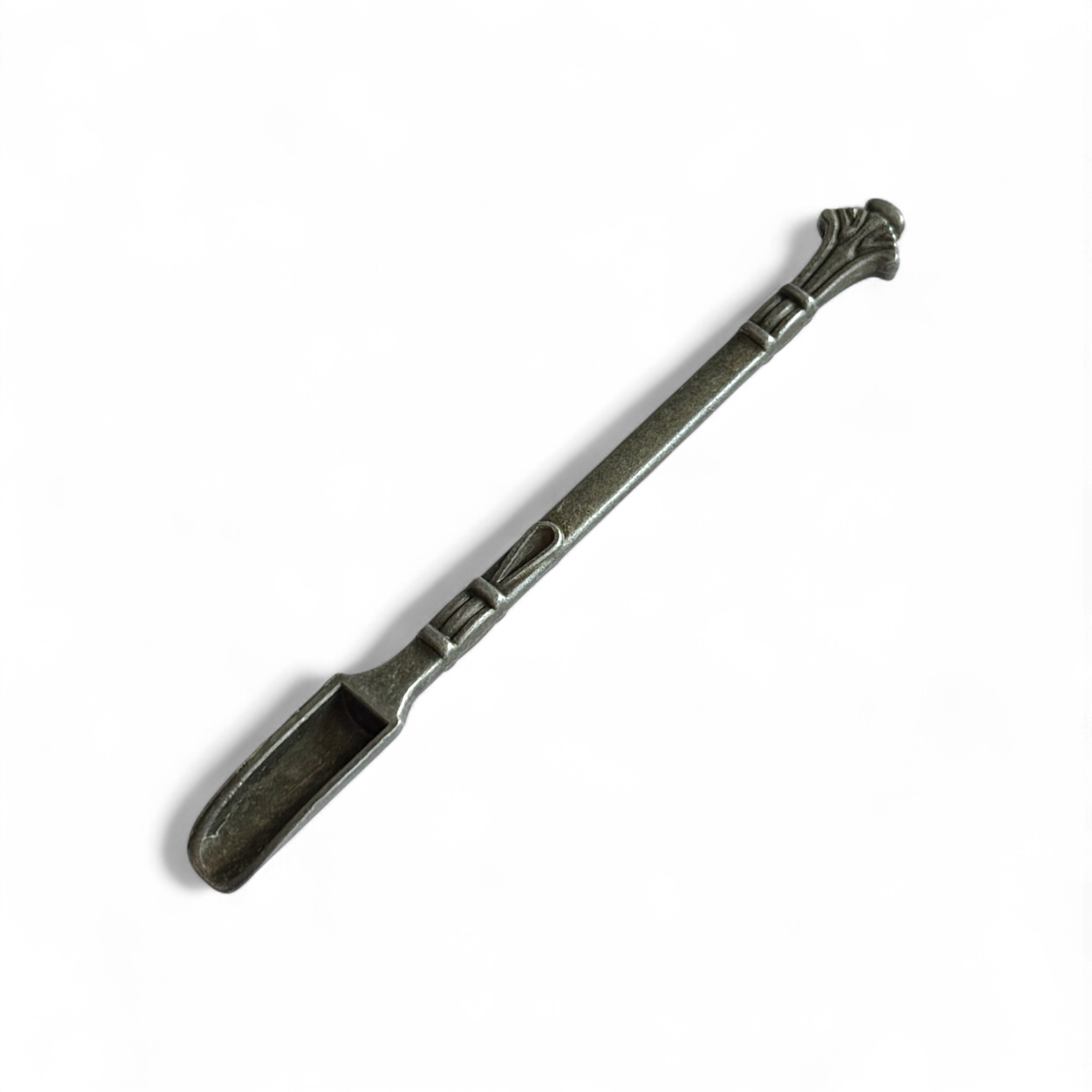 2x Mini-Löffel (80 mm) Stilvolles & praktisches Accessoire - robust & elegant - in Eisenoptik