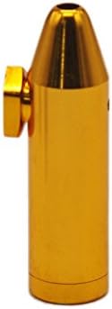 SET Golden 2 Sniff Snuff Sniffer Snuff Dispenser Dispenser (Tubes, Hack Card Lines, Spoon, Dispenser) in Soft Case Carbon Elegant Classy