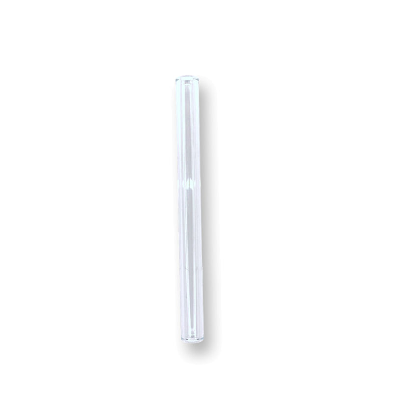 2 x glass pull tubes straw drinking straw straw snuff bat snorter nasal tube snuff very stable, 10 cm long