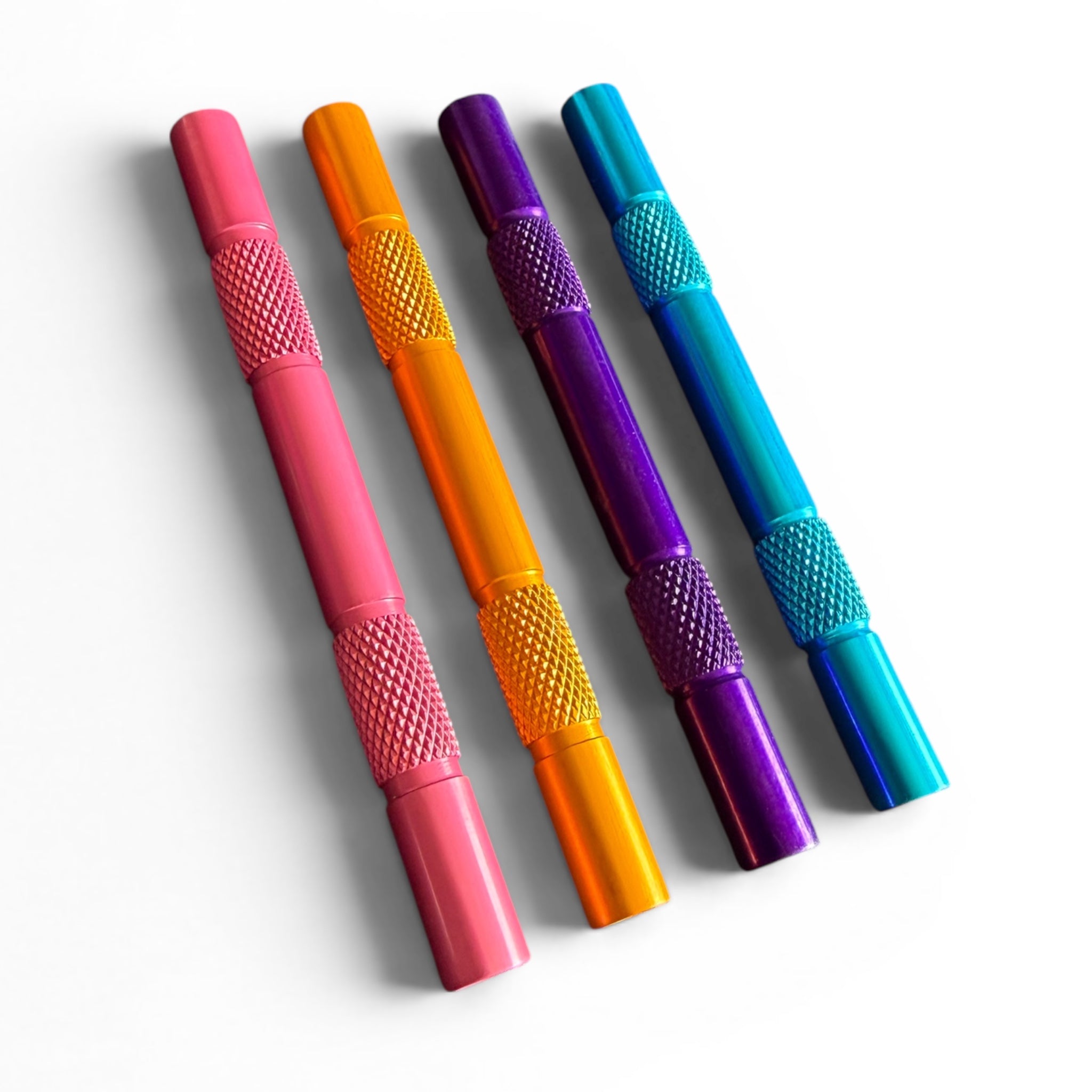 Bunte Ziehröhrchen 8cm mit extra Grip - Summer Edition - Einzeln oder im Set