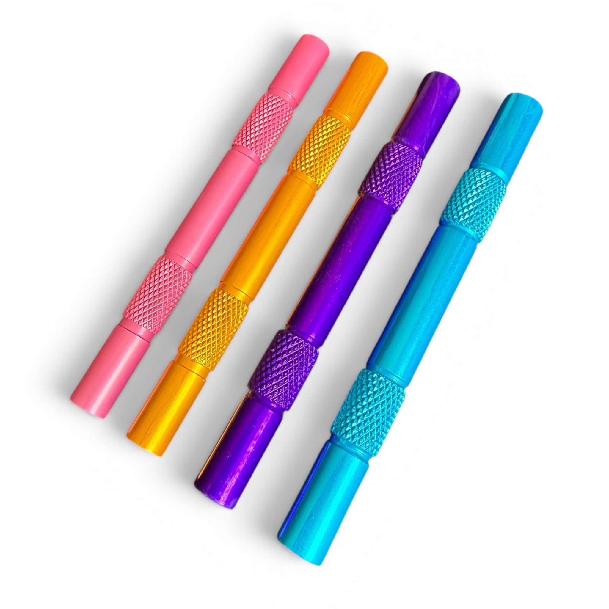 Bunte Ziehröhrchen 8cm mit extra Grip - Summer Edition - Einzeln oder im Set