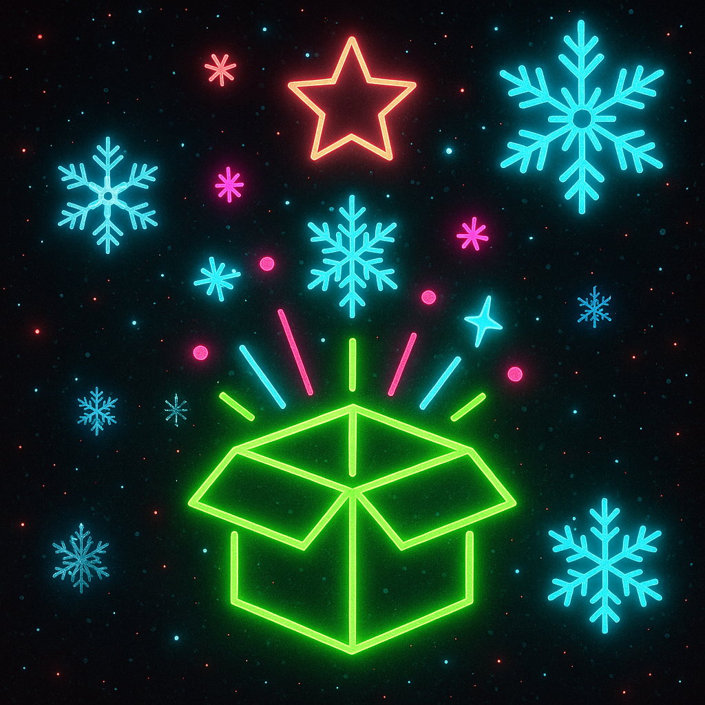 X-Mas Mystery Box! Christmas surprise package with products worth at least 50€