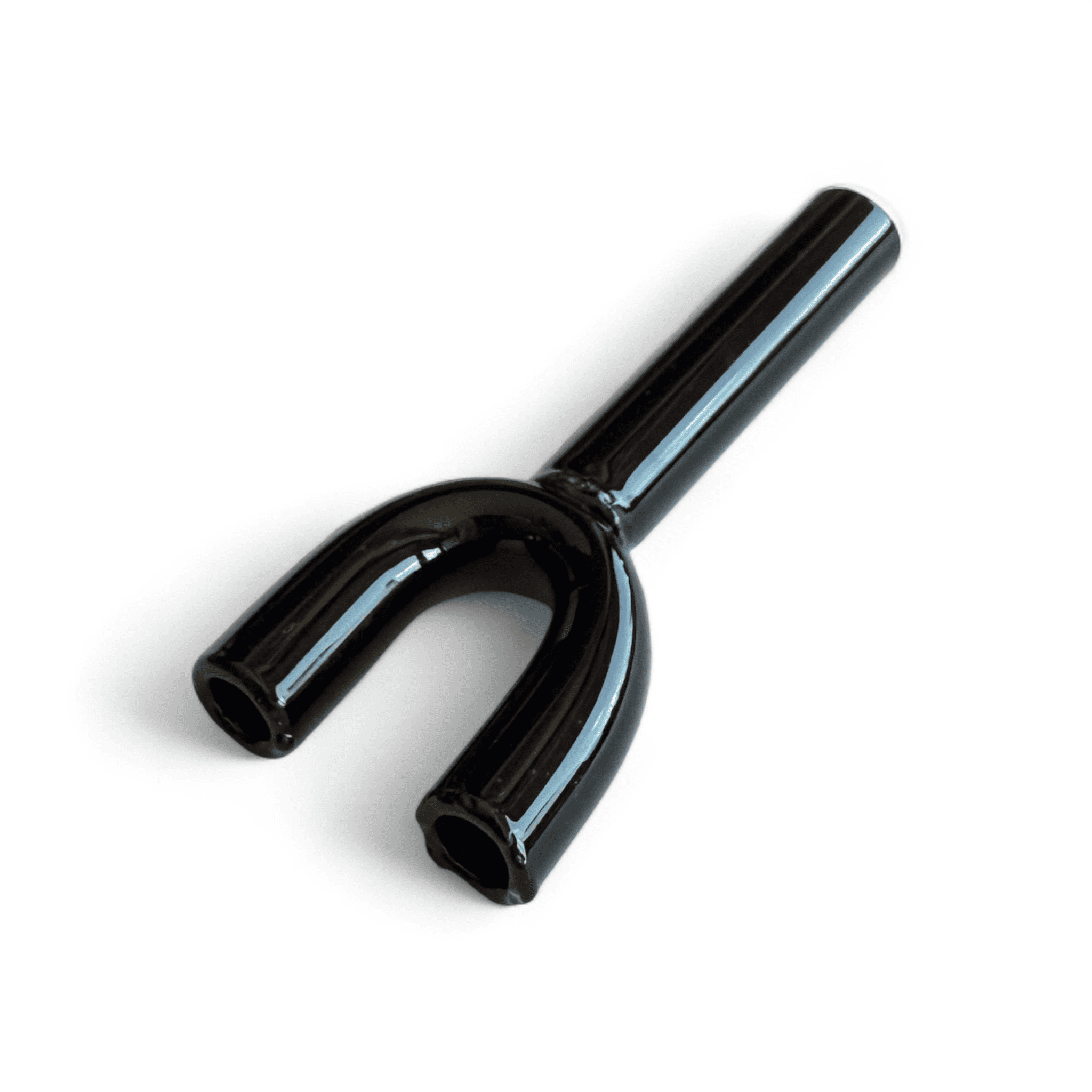 Double drawing tubes made of glass (60mm) – Durable & High-quality - black